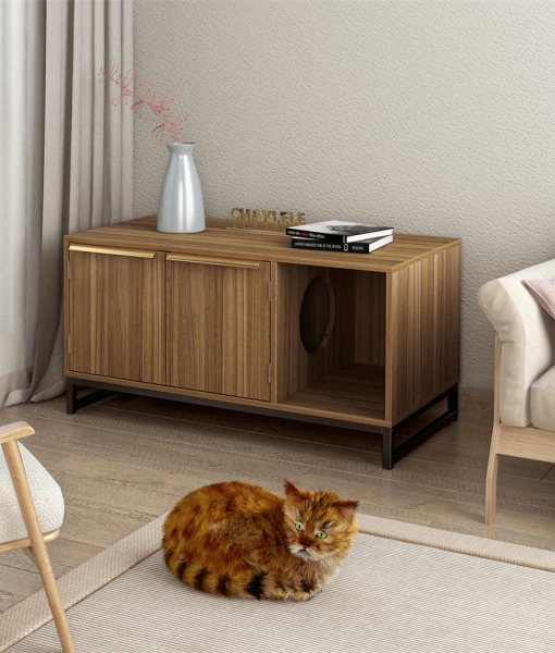 Cat house and Tv Stand in one