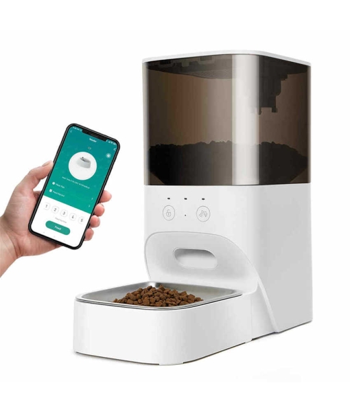 With APP Control Automatic Cat Feeder