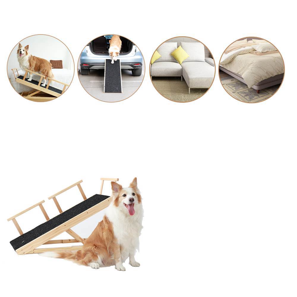 Folding-Portable-Wooden-Dog-Cat-Ramp