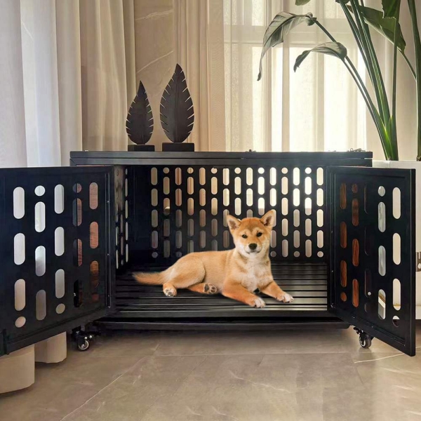 Indoor Use Mesh Dog House with Cushion